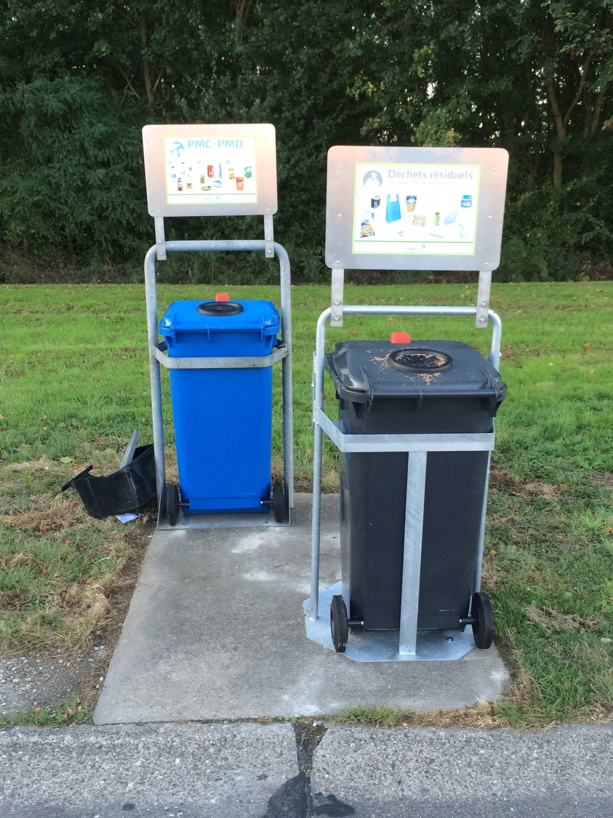 Poubelles de tri