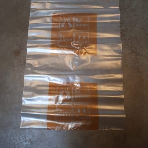 Rouleau sacs blancs "Be WaPP"