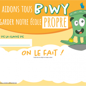 Charte de propreté - Maternelle
