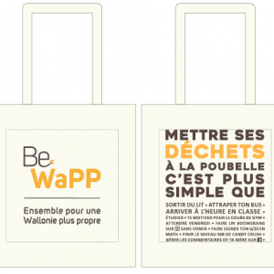 Sac en tissu réutilisable - Secondaire