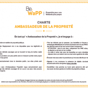 Charte Ambassadeur