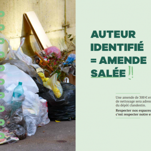 Kit DC - affiche après enlèvement - Rue