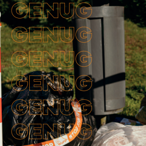 Illegales Ablagerungsset - Flyers - Mülleimer