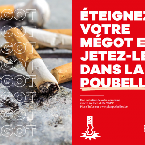 Affiche "Mégot"