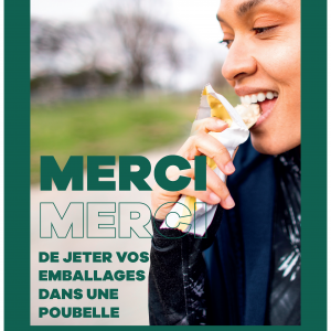 Affiche Commerce Plus Propre - Emballage