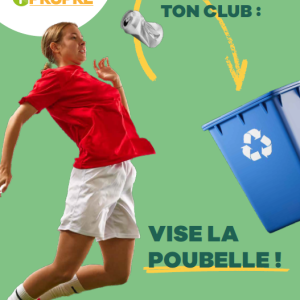 Affiche Marque des points pour ton club - Club Plus Propre