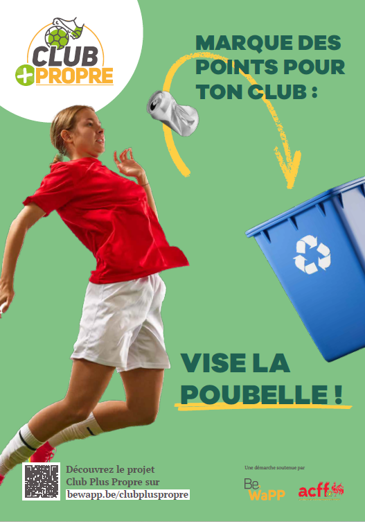 Affiche Marque des points pour ton club - Club Plus Propre