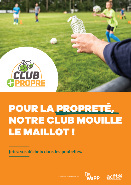 Affiche Bouteille plastique - Club Plus Propre