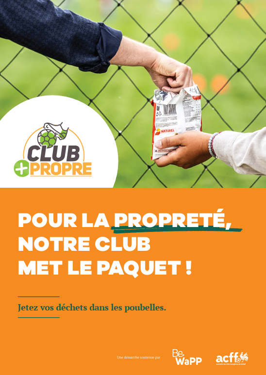 Affiche Paquet de chips- Club Plus Propre