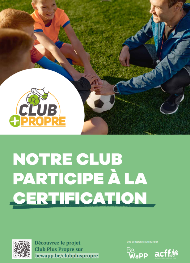 Affiche Engagement- Club Plus Propre