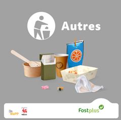 Autocollant îlot de tri - 200x400mm - Autres déchets